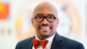 Head photo of Dr. Alphonso Evans Sr., breeder of Taja Akitas