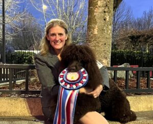 Stacy Duncan of Flintcrest Irish Water Spaniels
